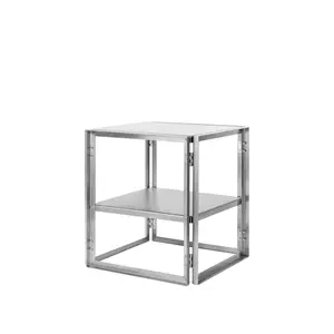 Kristina Dam - Sidebord - Foldable Side Table - Rustfri stål