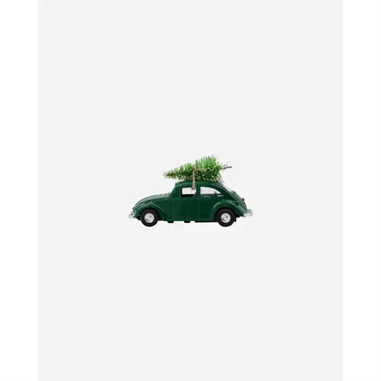 House Doctor - Bil - MINI Xmas car - green / grøn