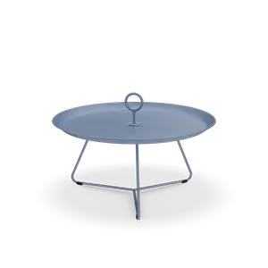 Houe - EYELET Tray table Ø70 - Pigeon blue