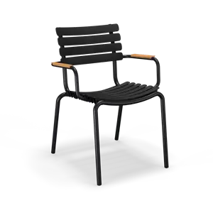 Houe - ReCLIPS Dining chair - Black. Armrest