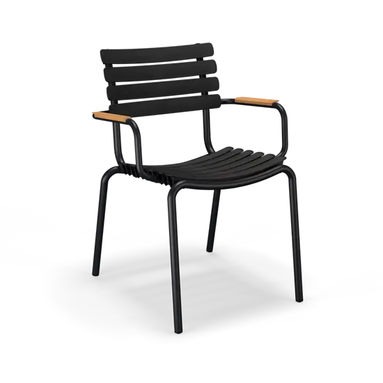 Houe - ReCLIPS Dining chair - Black. Armrest