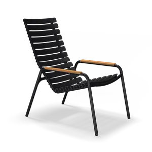 Houe - ReCLIPS Lounge chair - Black. Armrest
