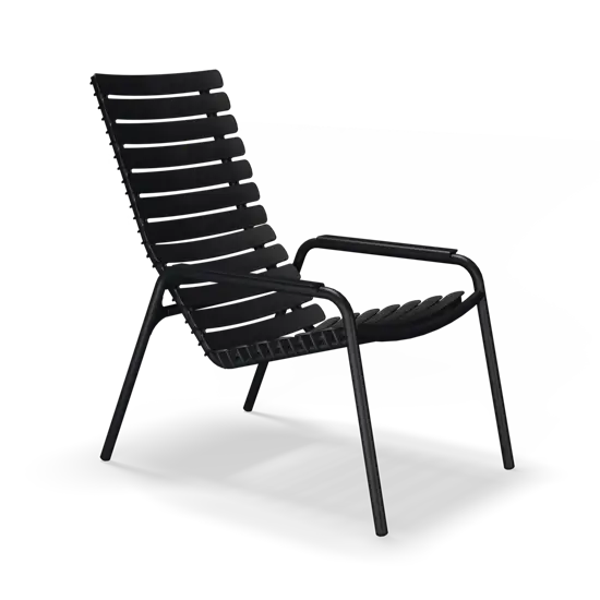 Houe - ReCLIPS Rocking chair - Black. Armrest