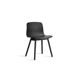 Hay - Spisebordsstol - AAC 12 - About a chair - Sort 2.0 - Ben:  Sort eg/vandbaseret lak