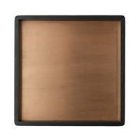 Louise Roe bakke i sort eg med kobber bund i 28 x 28 cm