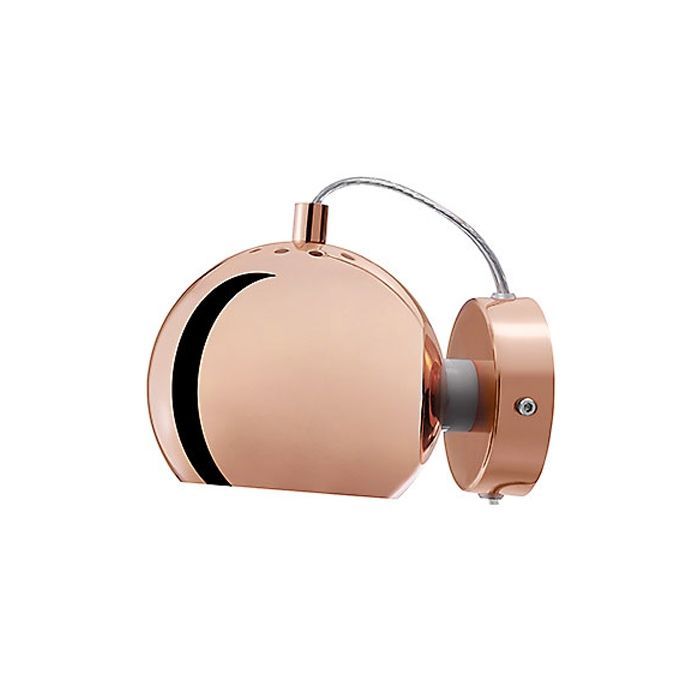 Frandsen lighting ball væglampe i kobber à 12 cm gratis fragt