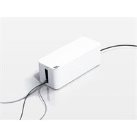 Cablebox fra Bluelounge - stor - hvid 