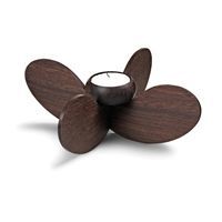 Munio - flot fyrfadsstage i tr� (large)