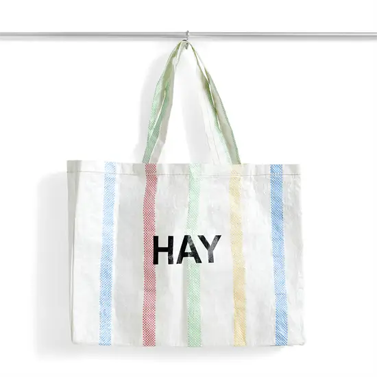 Hay - Indkøbsnet - Candy Stripe Bag - Multi - Medium