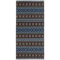 Horredsmattan Plastikt�ppe "Folklore"  - 70 x 150 cm - farve: Marine