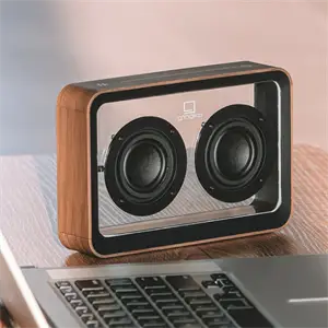 Gingko - Mage See-through Bluetooth Speaker - Walnut
