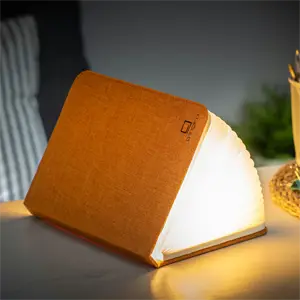 Gingko - LED Smart Fabric Booklight- Harmony Orange