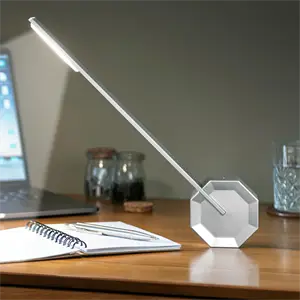 Gingko - Octagon One Desk Lamp - Aluminium