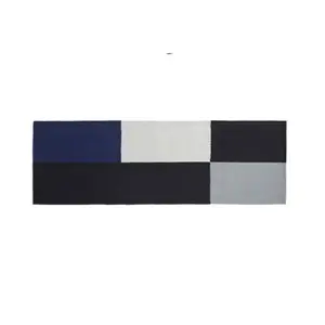 Hay - Tæppe - Ethan cook flat works - Black and blue - str. 80 x 250 cm 