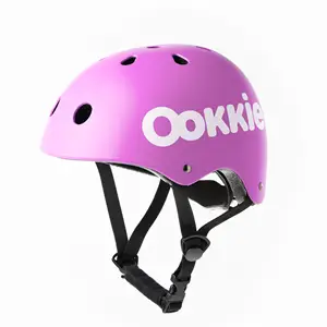 Ookkie - Cykelhjelm til børn - Lilla