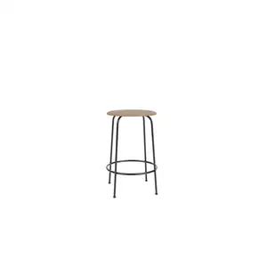 Audo Copenhagen - Afteroom Counter Stool, Steel Base, Seat Height 65 cm, Upholstered Seat PC0T