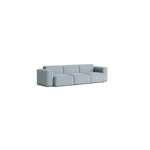 Hay - Mags soft sofa low armrest - Combination 1 - 3 seater - Steelcut trio 713