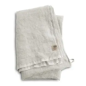 Lovely Linen - Badehåndklæde - Light Grey