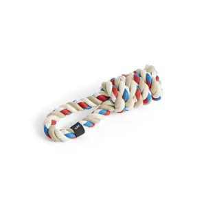 Hay - Hundelegetøj - Dogs Rope Toy - Turqouise, off-white