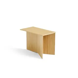 Hay bord - Slit table Wood - Oblong Oak