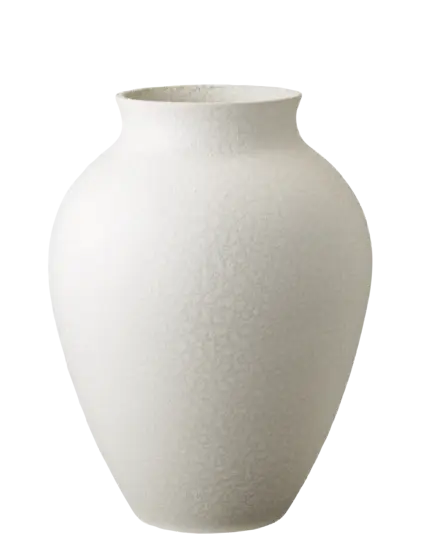 Knabstrup Keramik - vase H 27 cm white