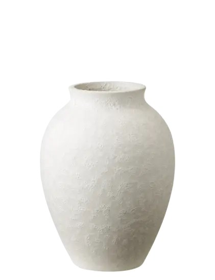 Knabstrup Keramik - vase H 12.5 cm white