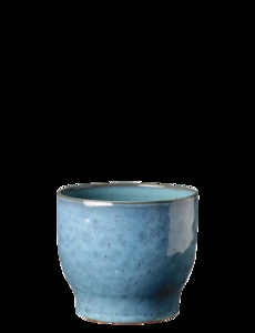 Knabstrup Keramik - urtepotteskjuler Ø 16.5 cm dusty blue