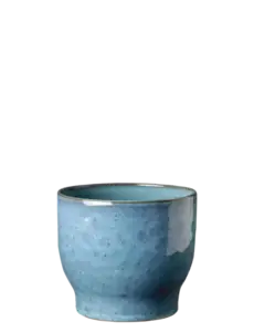 Knabstrup Keramik - urtepotteskjuler Ø 16.5 cm dusty blue