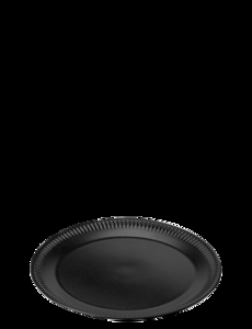 Knabstrup Keramik - tallerken Ø 22 cm black