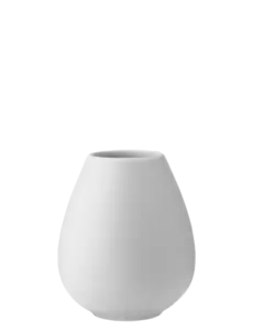 Knabstrup Keramik - Earth vase H 14 cm chalk
