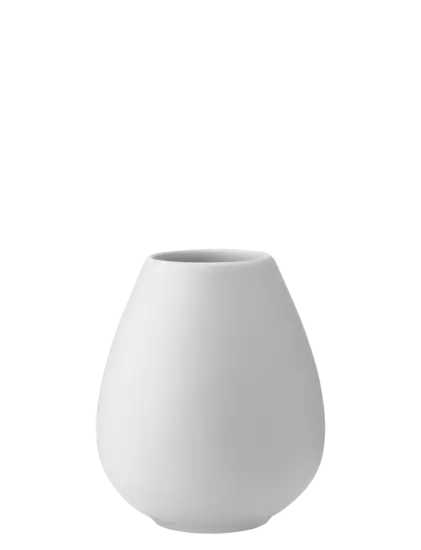 Knabstrup Keramik - Earth vase H 14 cm chalk
