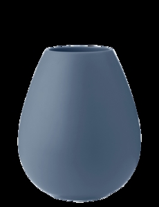Knabstrup Keramik - Earth vase H 24 cm dusty blue