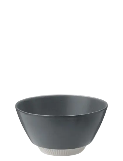 Knabstrup Keramik - Colorit skål Ø 14 cm dark grey
