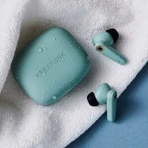 Kreafunk - aSENSE Støvet Grøn - Bluetooth høretelefoner