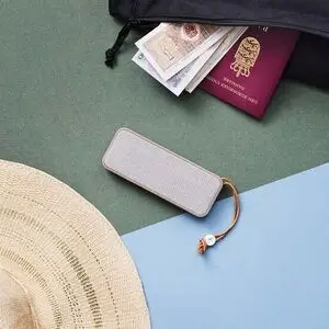 Kreafunk - aGROOVE mini Elfenbenssand - Bluetooth højttaler