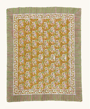 Doing Goods - Dug / sengetæppe - Stor - Marigold - 240 x 280 cm
