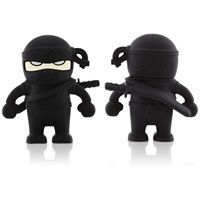 USB n�gle Ninja sort fra Bone (8 GB)