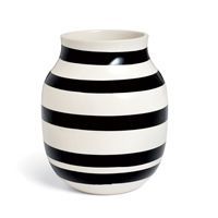 K�hler - Omaggio vase H�jde 20 cm - sort 