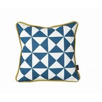 Ferm Living - Pude - Little Geometry (bl�/sort)