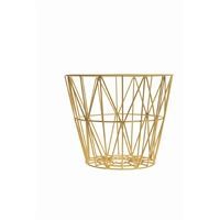 Ferm Living - Wire Basket small - gul