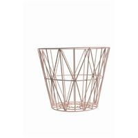 Ferm Living - Wire Basket small - rose
