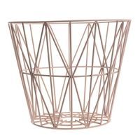 Ferm Living - Wire Basket medium - rose