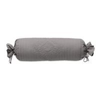 Quiltet aflang pude i new grey fra N� home (30 x 60 cm)