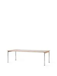 Audo Copenhagen - Co Table, 240x100 cm, Chrome, Laminate Creme