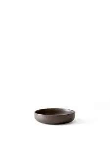 Audo Copenhagen - New Norm Low Bowl, Ø13,5 cm , Dark Glazed