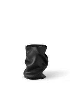 Audo Copenhagen - Collapse Vase, 20, Black