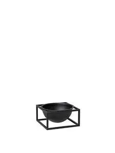 Audo Copenhagen - Kubus Bowl centerpiece, Small, Black