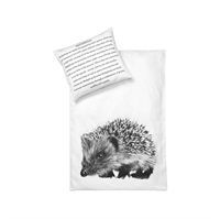By Nord - Baby senget�j med print af pindsvin 