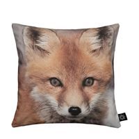 By Nord - Baby pude med print af r�v (30 x 30 cm) 