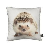 By Nord - Baby pude med print af pindsvin (30 x 30 cm) - PT. UDSOLGT